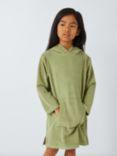 John Lewis Kids' Towelling Poncho, Khaki