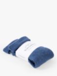 Celtic & Co. x Turtle Doves Recycled Cashmere Fingerless Gloves, Denim