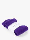 Celtic & Co. x Turtle Doves Recycled Cashmere Fingerless Gloves, Purple