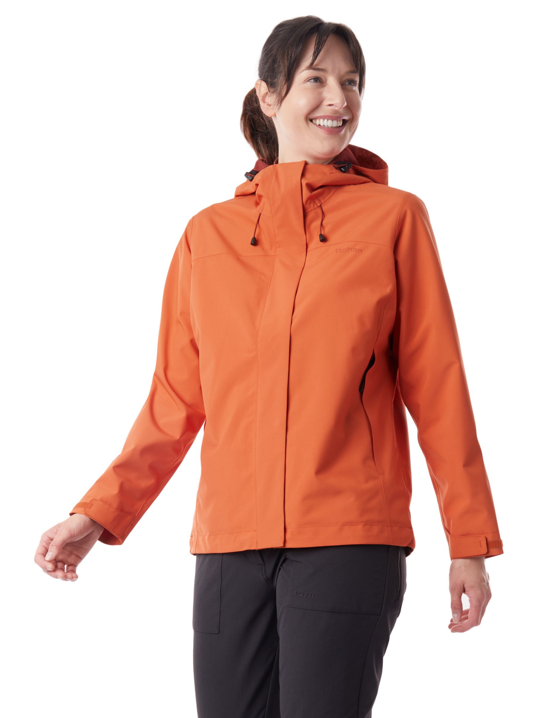 North face womens hot sale jacket orange