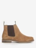 Barbour Farsley Fawn Suede Boots, Brown