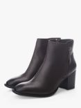 Moda in Pelle Nerla Leather Ankle Boots, Dark Brown