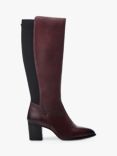 Moda in Pelle Scarletta Leather Knee High Boots, Burgundy