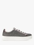 Moda in Pelle Belanie Lace Up Trainers, Pewter