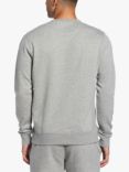 Original Penguin Sticker Pete Organic Cotton Blend Crew Neck Sweater, Rain Heather