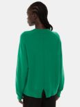 Whistles Wool Boyfriend Jumper, Green