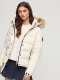 Superdry Faux Fur Hooded Puffer Jacket