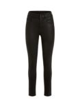 GUESS Shape Up High-Rise Denim Jeans, Black