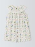John Lewis Kids' Floral Sleeveless Dress, Gardenia