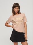 Superdry Luxe Metallic Logo T-Shirt