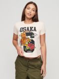 Superdry Osaka 6 Narrative 90's Embellished T-Shirt, Multi