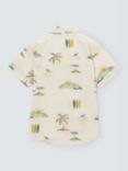 John Lewis Kids' Hawaiin Short Sleeve Shirt, Multi
