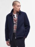 Barbour Foulton Wool Harrington Jacket, Navy