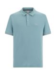 GUESS Oliver Short Sleeve Polo Shirt, Blue