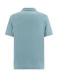 GUESS Oliver Short Sleeve Polo Shirt, Blue