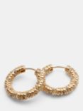 HUSH Camille Hoop Earrings, Gold