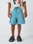 John Lewis Kids' Jersey Cargo Shorts, Blue