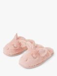 Angels by Accessorize Kids' Fluffy Unicorn Slippers, Pink