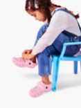 Angels by Accessorize Kids' Faux Fur Lined Clogs, Pink