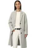 Marc O'Polo Wool Blend Coat, Cloudy Grey Melange