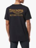 Triumph Motorcycles Adcote T-Shirt, Black