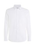 Calvin Klein Stretch Oxford Long Sleeve Shirt, White, White