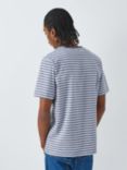 John Lewis ANYDAY Cotton Stripe Crew T-Shirt