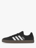 adidas VL Court Contrast Sole Trainers, Black/White