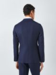 John Lewis S100's Birdseye Regular Fit Suit Jacket, Navy