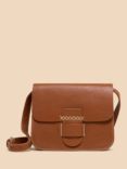 White Stuff Evie Leather Satchel, Tan