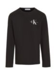 Calvin Klein Kids' Monogram Long Sleeve T-Shirt