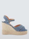 Castañer Blaudell Wedge Platform Espadrille Sandals, Citadel