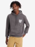 Levi's Standard Fit Graphic Hoodie, Grey/Multi