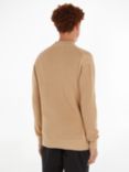 Calvin Klein Jeans Monologo Pullover Jumper, Brown