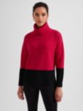 Hobbs Melodie Wool Blend Colour Block Jumper