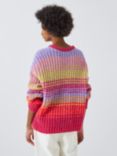 Velvet by Graham & Spencer Brandy Stripe Alpaca Blend Jumper, Multi