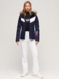 Superdry Ski Luxe Women's Puffer Jacket, Rich Navy