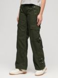 Superdry Low Rise Wide Leg Cargo Trousers