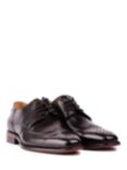 Simon Carter Burrow Leather Brogue Shoes, Black