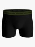 Björn Borg Cotton Blend Stretch Trunks, Pack of 5, Green/Black/Grey