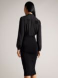 Ted Baker Mersea Knitted Pencil Skirt Midi Dress, Black