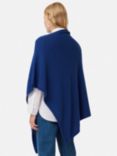 Jigsaw Wool Cashmere Blend Poncho, Blue