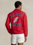 Polo Ralph Lauren Coach Jacket, Red