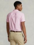 Ralph Lauren Slim Fit Oxford Short Sleeve Shirt, Pink