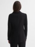 Reiss Petite Gabi Tailored Single Breasted Suit Blazer, Black