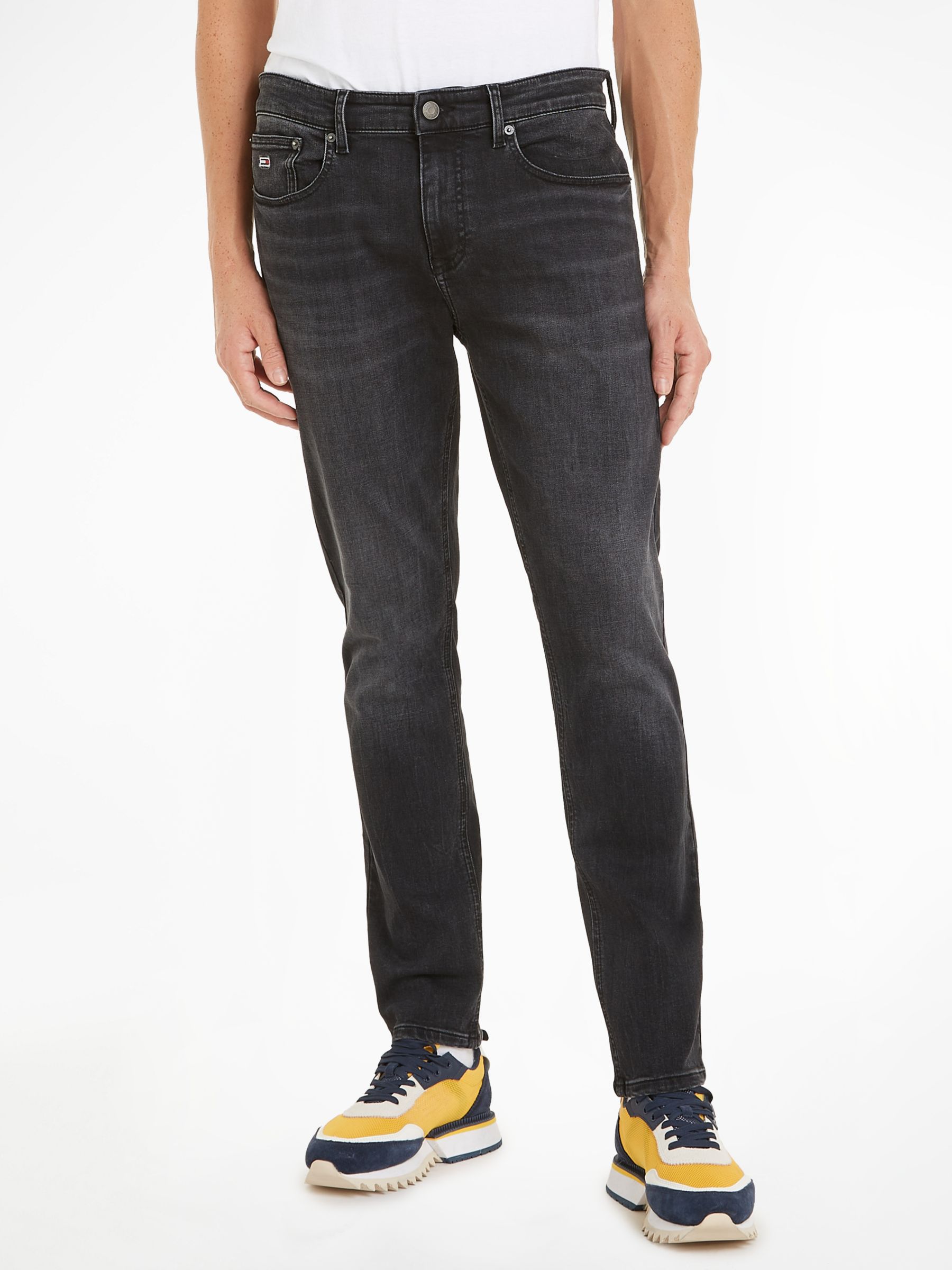 Tommy Jeans Austin Slim Fit Jeans, Black, 36S