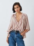 Rails Eveline Stripe Linen Blend Blouse, Camino