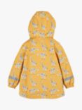 Frugi Kids' Puddle Buster Waterproof Coat, Bumblebee Giraffe