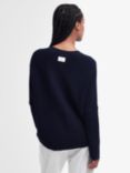 Barbour Bickland Cotton Jumper, Navy