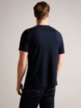 Ted Baker Grine Suede Trim T-Shirt